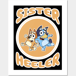 Sister Heeler Posters and Art